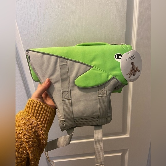 DOG Life Vest Bright Green - Picture 6 of 9